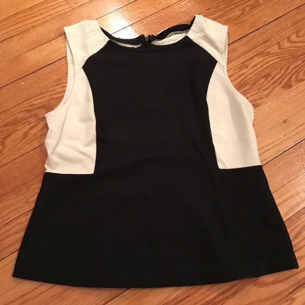 Black and white shirt